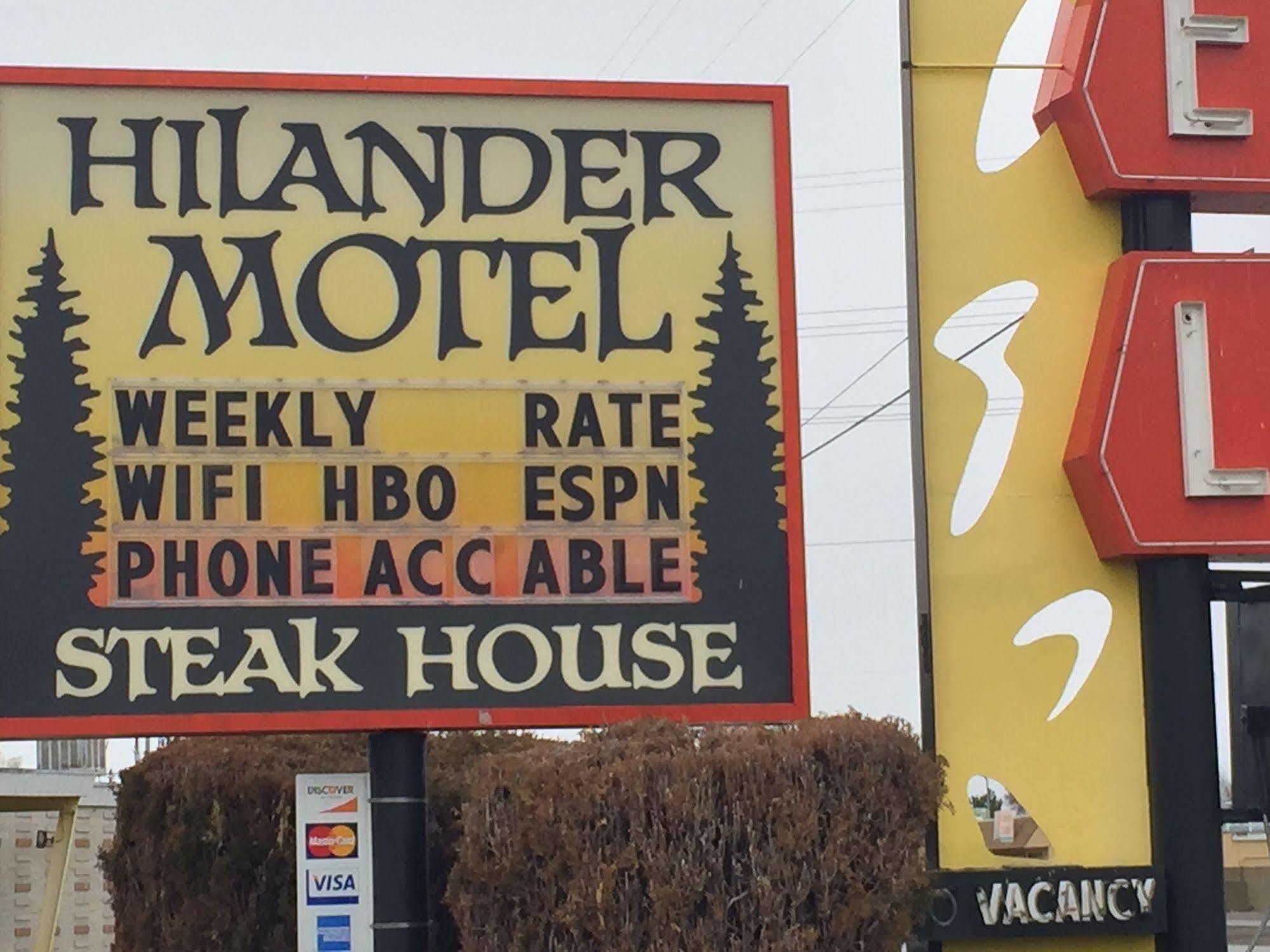Hilander Motel マウンテンホーム エクステリア 写真